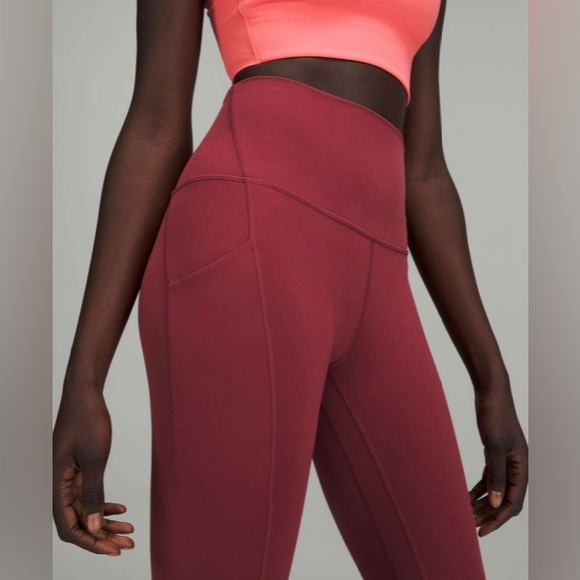 Lululemon Align High-Rise Pant with Pockets 25" Mulled Wine - Picture 3 of 9